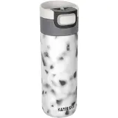 Kambukka etna Foggy Terazzo Tasse thermique en acier inoxydable blanc de 500 ml
