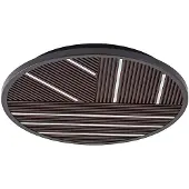 LUCANDE Plafonnier , Orven, dimmable, Noir, Salon / séjour, Métal, Moderne