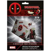 Marvel Noname Deadpool - Tech Stickers Pack - Merc With A Mouth