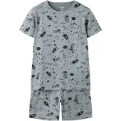 TWO SOON Pyjama bleu marine / gris