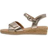 Tamaris Sandales en cuir Compensée Comfort