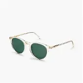 MessyWeekend Nouvelles lunettes de soleil Depp Bio Champagne