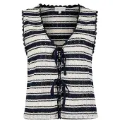 Apricot Cardigan bleu marine