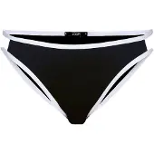 JOOP! Bas de bikini noir / blanc