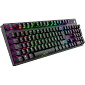 Sharkoon SKILLER SGK20 Brown Clavier Gaming USB QWERTZ Allemand Noir