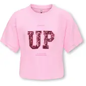 ONLY GIRLS T-Shirt 'KOGStella' violet / rouge
