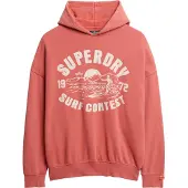 Superdry Sweat-shirt 'Lo-Fi' beige clair / melon