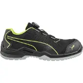 Puma Chaussures de sécurité Fuse TC green Disc low S1P conformes à la norme EN ISO 20345:2022 S1P ESD SRC noir taille 47