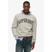 Superdry Homme Sweatshirt Athletic Essentials Col Rond Grey Taille: S