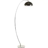 Beliani Lampadaire métal doré 188 cm forme arquée éclairage moderne salon