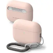 Ringke Housse de protection pour Apple AirPods Pro 3, Silicone, Rose
