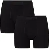 Alan red Lot de 2 Boxers Noirs