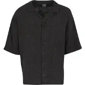 Urban Classics Tb7360 Short Sleeve Shirt Noir L Homme