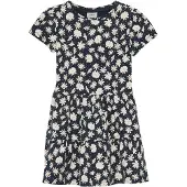s.Oliver Robe bleu marine / rose / blanc