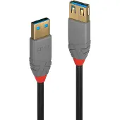 Lindy 36763 câble USB USB 3.2 Gen 1 (3.1 Gen 1) 3 m USB A Noir