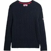 Superdry Pull-over marine / mélange de couleurs