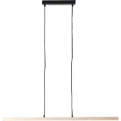 Brilliant Arion LED Lampe suspendue noir/bois