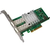 Intel X520-da2 Pci-e Network Adaptar Card To Sfp+ Argenté