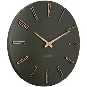 Karlsson - Horloge murale Esmerado - Vert - 40x40x40cm