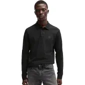 BOSS Polo Slim en piqué de coton stretch
