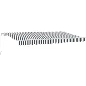 vidaXL Store rétractable Anthracite 400 x 200 cm Tissu