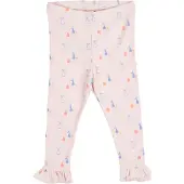 Müsli Leggings bleu / orange / rose