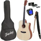 Fazley W70-DMNT ColourTune pack débutant guitare folk
