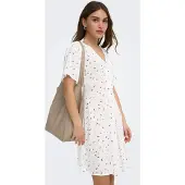 ONLY Robe 'ONLEVIDA' vert / rouge / blanc