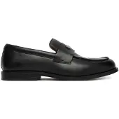 Calvin Klein Chaussure basse 'Logo Plaque' noir