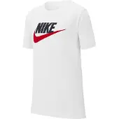 Nike T-shirt Nsw Tee Futura Icon pour enfants, blanc, taille S