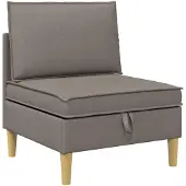 vidaXL Pouf de rangement