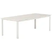 Venture Home Table de salle à manger rectangulaire Levels Beige