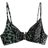 Next Hauts de bikini sapin / vert foncé / noir