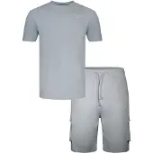 SikSilk T-shirt et short Homme Bleu