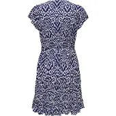 ONLY Robe-chemise 'ONLClaudette' bleu foncé / blanc