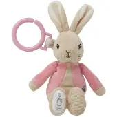 Beatrix Potter Lapin en peluche arc-en-ciel Flopsy à suspendre