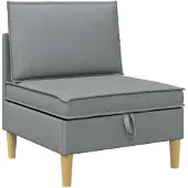 vidaXL Pouf de rangement