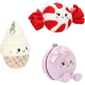 TOPModel Unisexe, Porte-clés, - Plush Pendants - Sweets CANDY GLAM (0414049), Multicolore