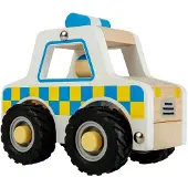 Bigjigs Voiture de police en bois