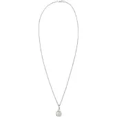 Elli Chaîne 'Mondstein' argent / blanc cassé