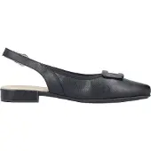Rieker Damen Slingback Pumps Schwarz