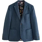 Next Veste de costume bleu-gris