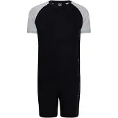 Cr7 - Cristiano Ronaldo Pyjama court gris chiné / noir