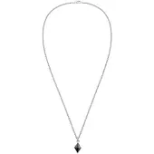 KUZZOI Chaîne 'Geo' noir / argent