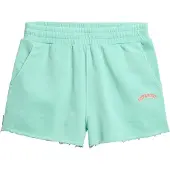 Superdry pour femme. W7110462A Short teint essentiel turquoise (36), Casuel, Coton