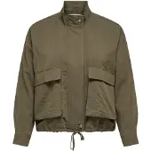 ONLY Veste mi-saison 'CARDonna' kaki