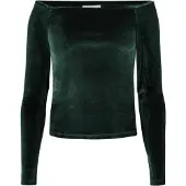 Apricot T-shirt vert foncé