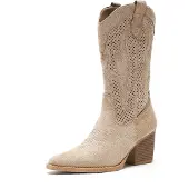 Salinyang Bottes de cowboy nude