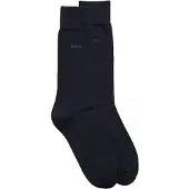 HUGO BOSS Strømper 2-Pack Navy Str. 43-46