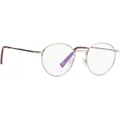 Prego Guld Metal Læsebrille med Anti Bluelight +0.50